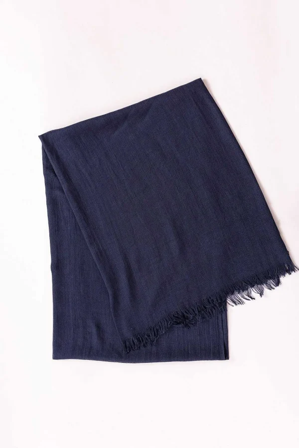 Pala D'oro Accessories Soft Touch Scarf In Navy* Accessories