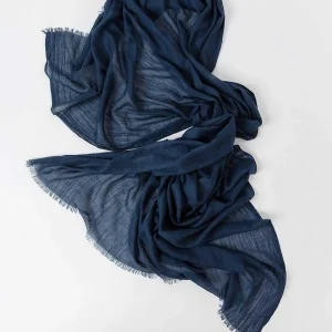 Pala D'oro Accessories Soft Touch Scarf In Navy* Accessories