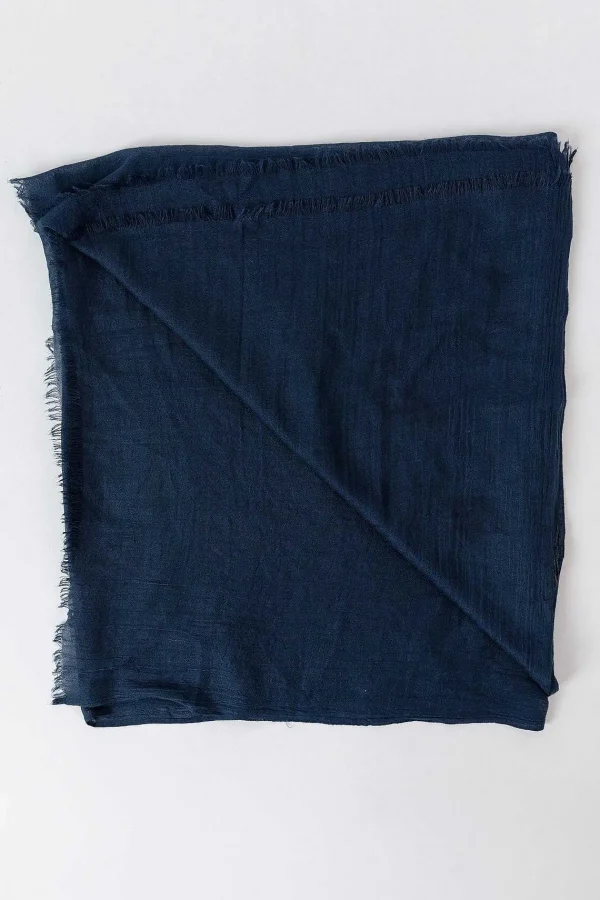 Pala D'oro Accessories Soft Touch Scarf In Navy* Accessories