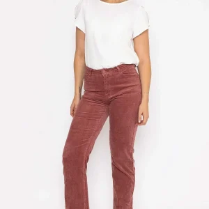 Oraije Solange Velvet Pants In Pink*Women Jeans & Trousers