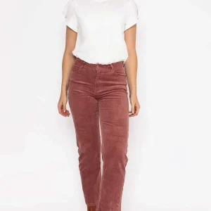 Oraije Solange Velvet Pants In Pink*Women Jeans & Trousers