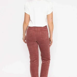 Oraije Solange Velvet Pants In Pink*Women Jeans & Trousers