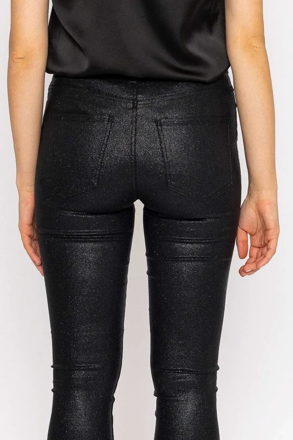 Vero Moda Sophia Skinny Glitter Pants In Black 32\\*Women Jeans & Trousers