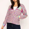 Kelly & Grace Weekend Space Dye Cardigan In Multi*Women Jumpers & Cardigans
