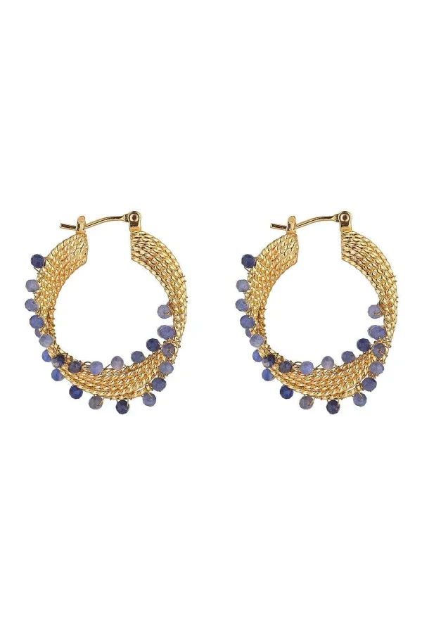 Knight & Day Spiral Blue Earrings*Women As Seen On Social