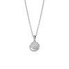 Newbridge Silverware Jewellery Spiral Pendant With Clear Stones* Boxed Gifts