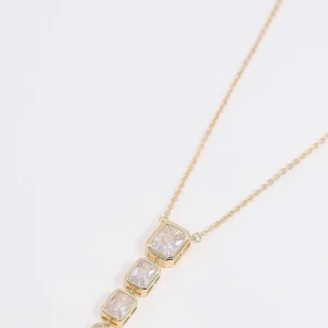 Soul Jewellery Square Drop Necklace* Necklaces