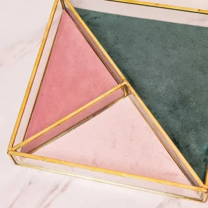 Carraig Donn Dwell Square Glass Jewellery Tray* Homeware
