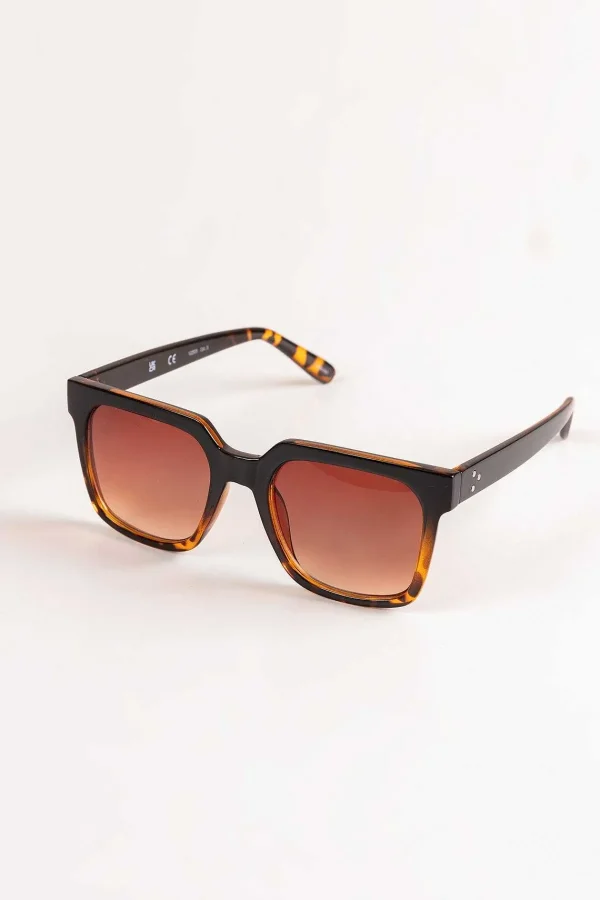 Vero Moda Accessories Square Tortoise Shell Sunglasses* Teenager
