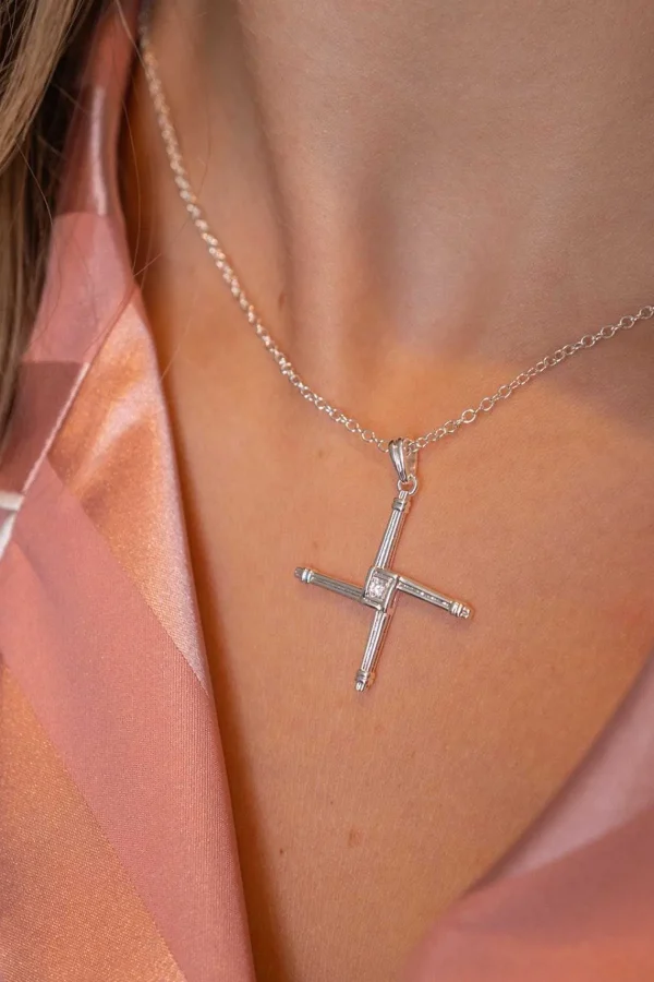 Cherish St. Brigids Cross In Silver*Women As Seen On Social