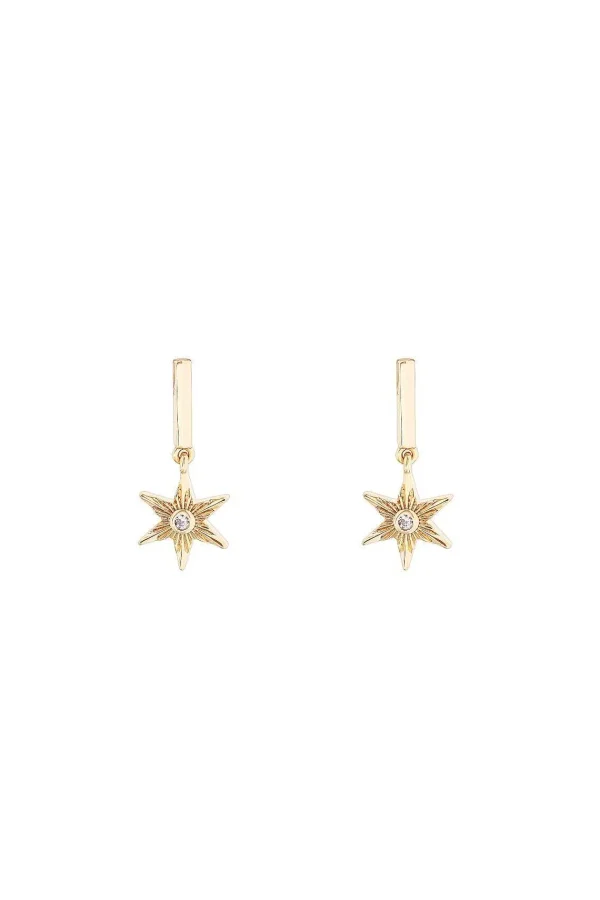Tipperary Crystal Jewellery Star Drop Earrings* Boxed Gifts