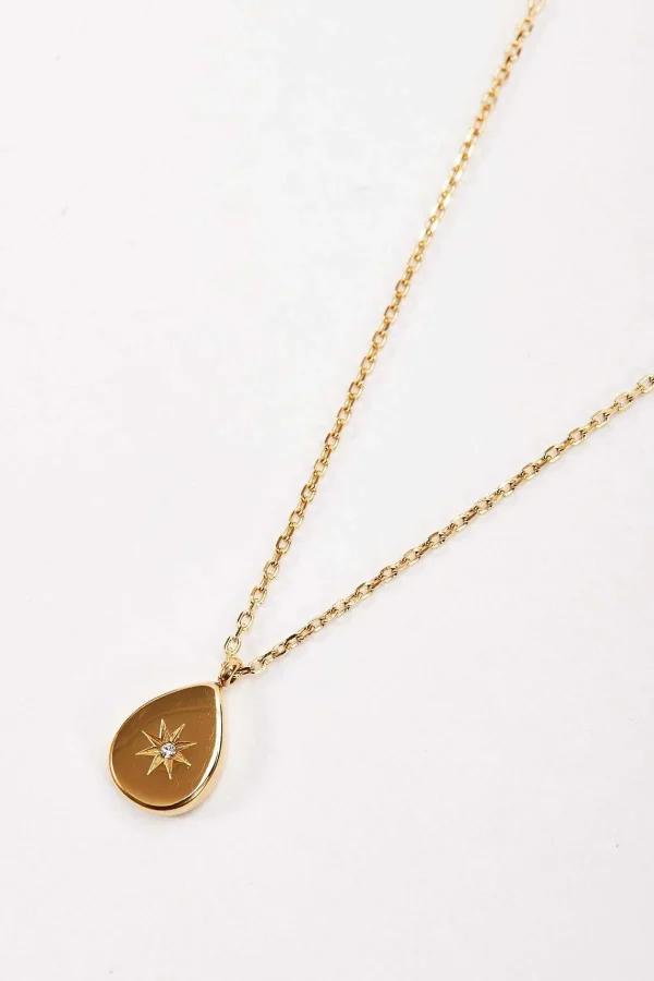 Joularie Star Drop Pendant Necklace*Women As Seen On Social