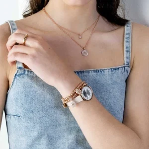 Knight & Day Star Layered Rose Gold Necklace* Jewellery