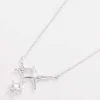 Cherish Star Necklace In Silver* Teenager