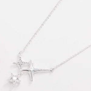 Cherish Star Necklace In Silver* Teenager