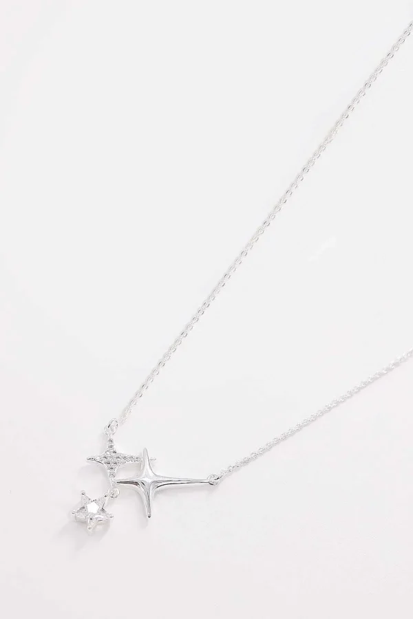 Cherish Star Necklace In Silver* Teenager