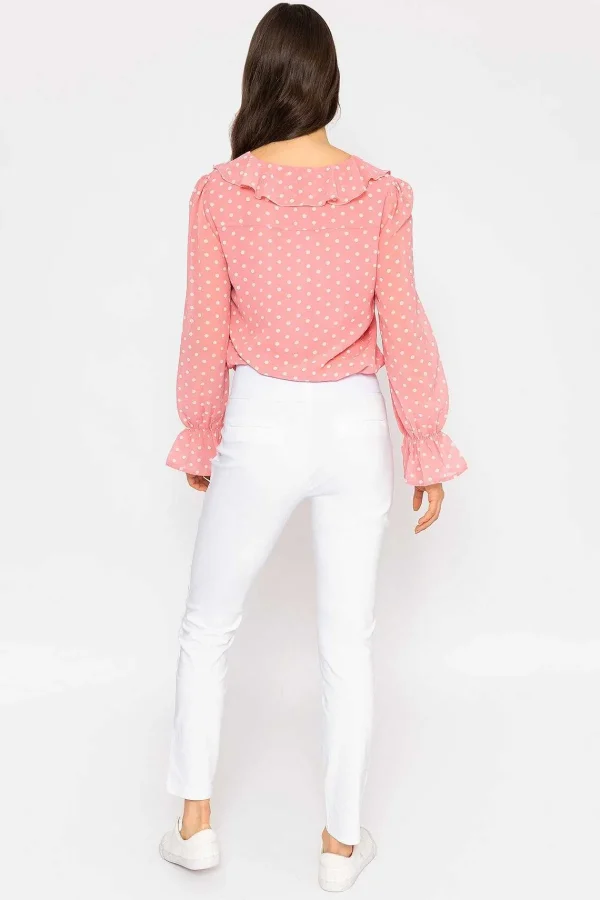 Kelly & Grace Weekend Straight Leg Bengaline Pant In White*Women Jeans & Trousers