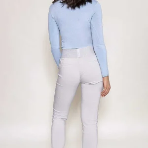 Kelly & Grace Weekend Straight Leg Bengaline Pant In Grey*Women Jeans & Trousers