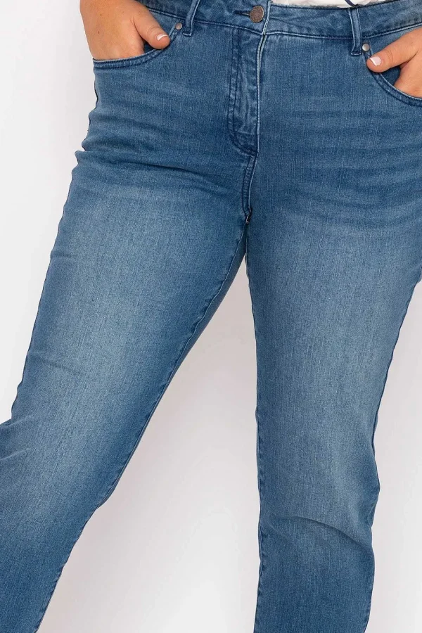 Ulla Popken Straight Leg Classic Jeans In Denim*Women Jeans & Trousers