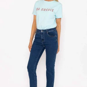 Denim Club Straight Leg Denim Jeans In Indigo*Women Jeans & Trousers