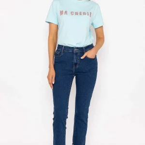 Denim Club Straight Leg Denim Jeans In Indigo*Women Jeans & Trousers