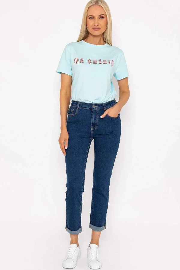 Denim Club Straight Leg Denim Jeans In Indigo*Women Jeans & Trousers