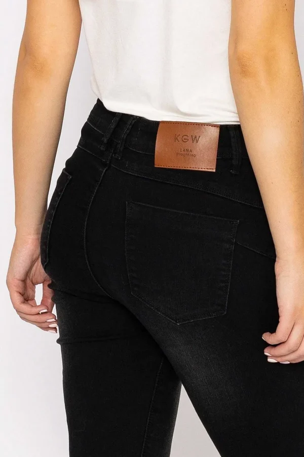 Kelly & Grace Weekend Straight Leg Jeans In Black*Women Jeans & Trousers