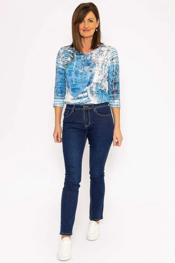 Kalisson Straight Leg Jeans In Denim*Women Jeans & Trousers