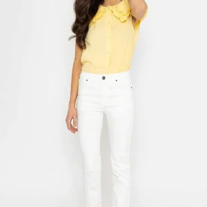 Kelly & Grace Weekend Straight Leg Jeans In Ecru*Women Jeans & Trousers