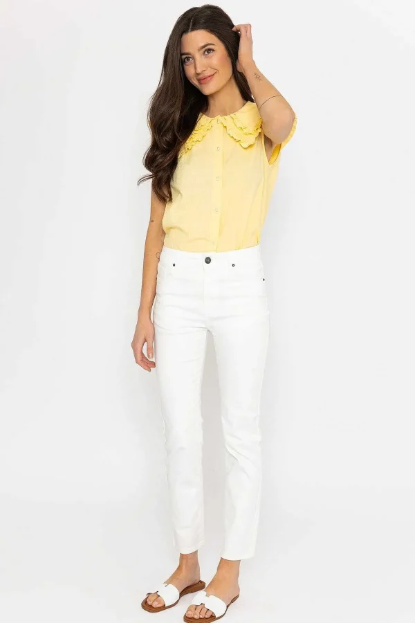 Kelly & Grace Weekend Straight Leg Jeans In Ecru*Women Jeans & Trousers