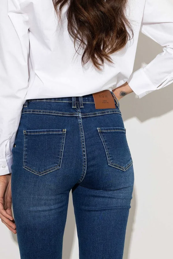 Kelly & Grace Weekend Straight Leg Jeans In Indigo*Women Jeans & Trousers