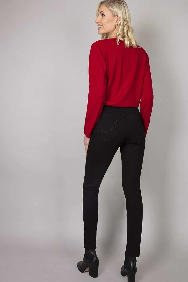 Voulez Vous Straight Leg Trousers In Black*Women Jeans & Trousers