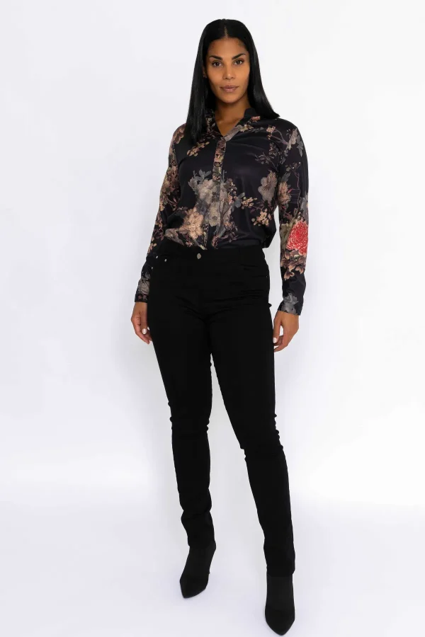 Voulez Vous Strech Jean In Black*Women Jeans & Trousers