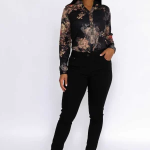 Voulez Vous Strech Jean In Black*Women Jeans & Trousers