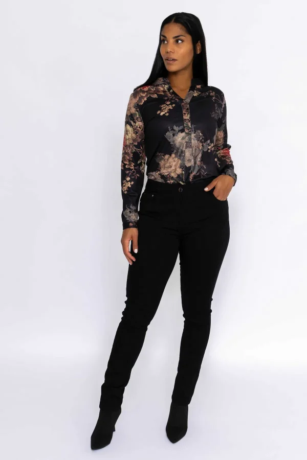 Voulez Vous Strech Jean In Black*Women Jeans & Trousers