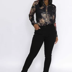 Voulez Vous Strech Jean In Black*Women Jeans & Trousers