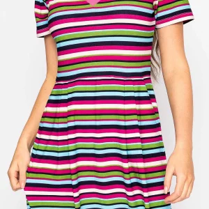 Kelly & Grace Weekend Stripe Jersey Dress In Multi*Women Dresses & Jumpsuits