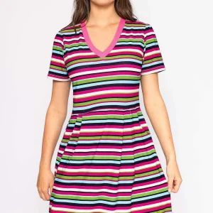Kelly & Grace Weekend Stripe Jersey Dress In Multi*Women Dresses & Jumpsuits