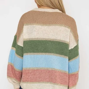Pala D'oro Stripe Knit In Multi Print*Women Jumpers & Cardigans