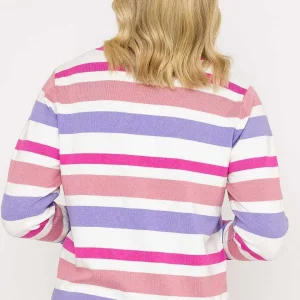 Voulez Vous Stripe Knit Sweater In Pink*Women Jumpers & Cardigans