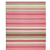 Biederlack Stripe Out Pink Blanket* Homeware
