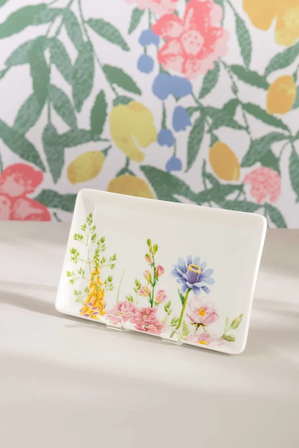 Carraig Donn HOME Summer Garden Rectangle Serving Plate* Homeware