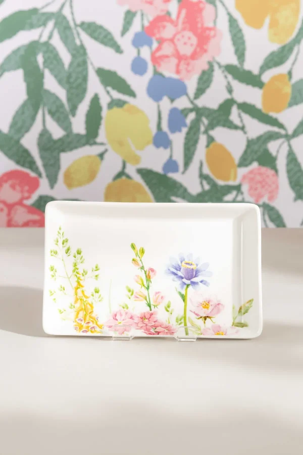 Carraig Donn HOME Summer Garden Rectangle Serving Plate* Homeware