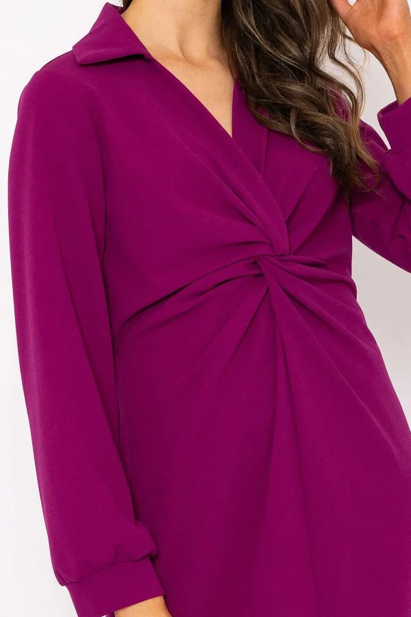 Pala D'oro Susannah Midi Dress In Magenta* Sale Dresses