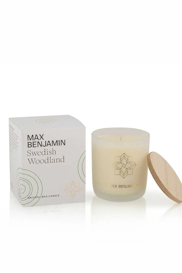 Max Benjamin Swedish Woodland Natural Wax Candle* Homeware
