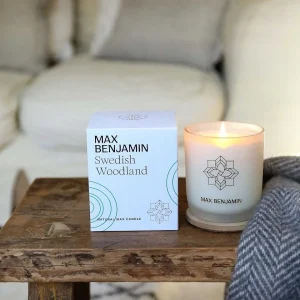 Max Benjamin Swedish Woodland Natural Wax Candle* Homeware