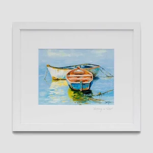 Blue Shoe Gallery Taking A Rest Wall Art* Homeware