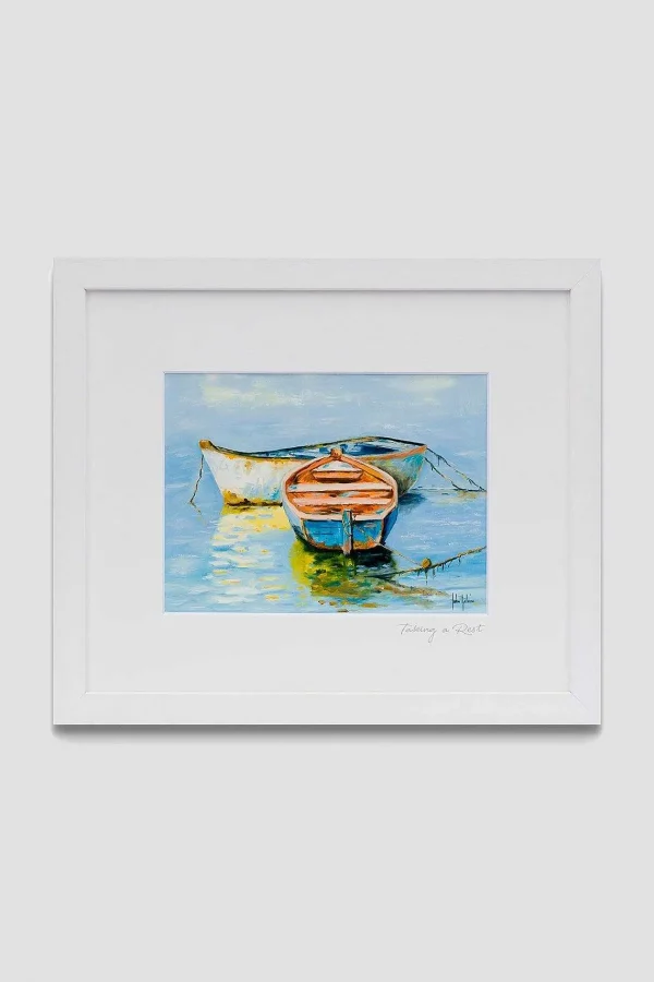 Blue Shoe Gallery Taking A Rest Wall Art* Homeware