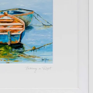 Blue Shoe Gallery Taking A Rest Wall Art* Homeware