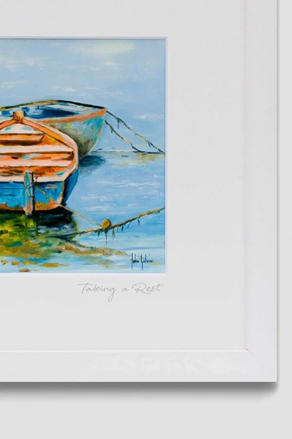 Blue Shoe Gallery Taking A Rest Wall Art* Homeware